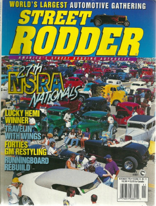 STREET RODDER 1996 NOV - RUNNING BOARD UPDATED, REPLACE WOOD WITH TUBING